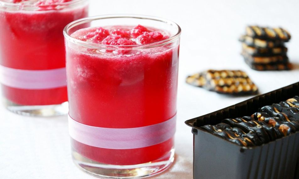 Рецепт клюквенный коктейль с имбирным элем