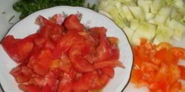 коктейль из овощей в блендере