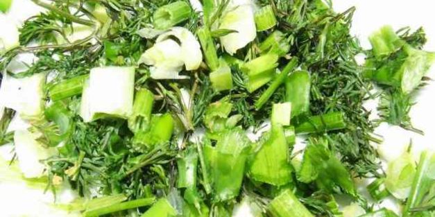 коктейль морской в сметане с зеленью