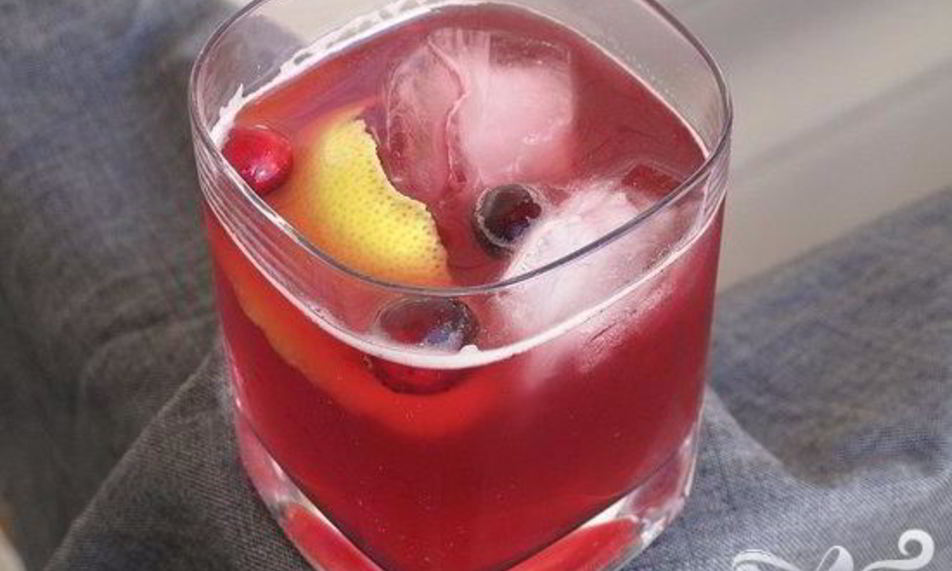 Рецепт коктейль с клюквой и лимончелло