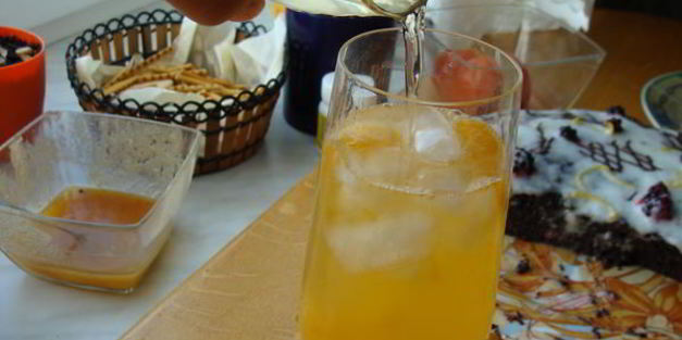 коктейль в предвкушении нового года