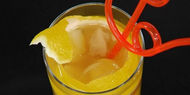 коктейль золотой имбирь