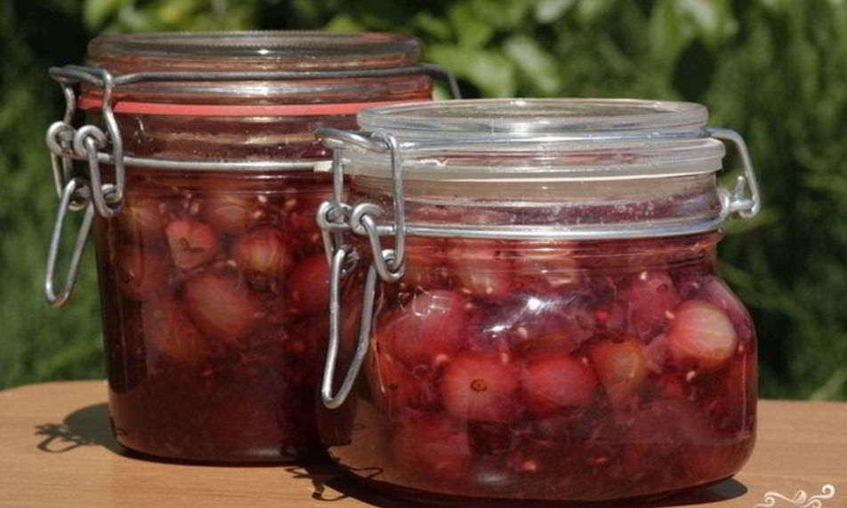 Рецепт крыжовник в сиропе