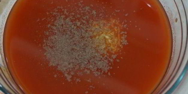 летний томатно-огуречный коктейль