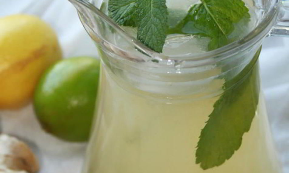 Рецепт лимонно-имбирный прохлаждающий напиток