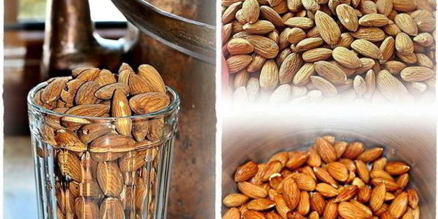 миндальное молоко и сливки