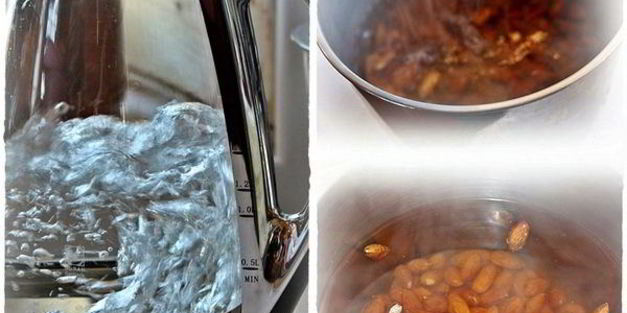 миндальное молоко и сливки