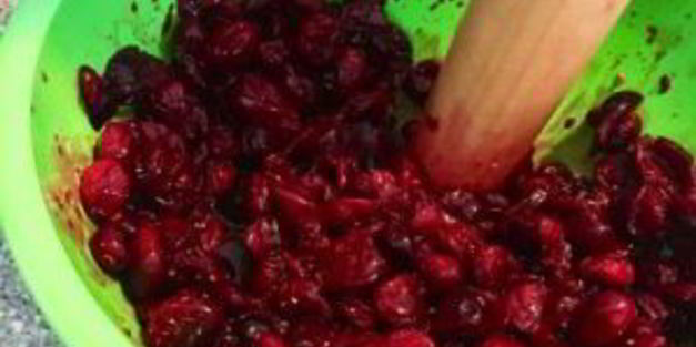 клюквенный морс