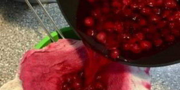 клюквенный морс