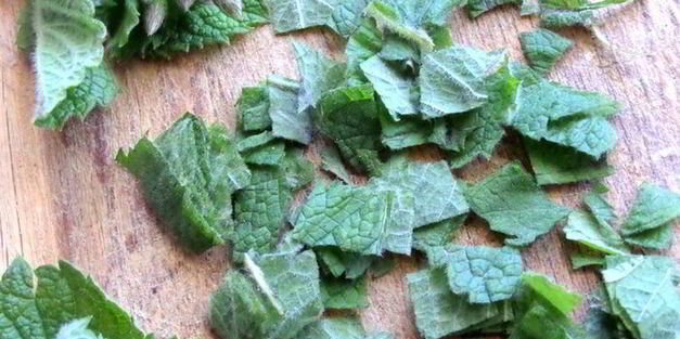 мятный напиток на сыворотке