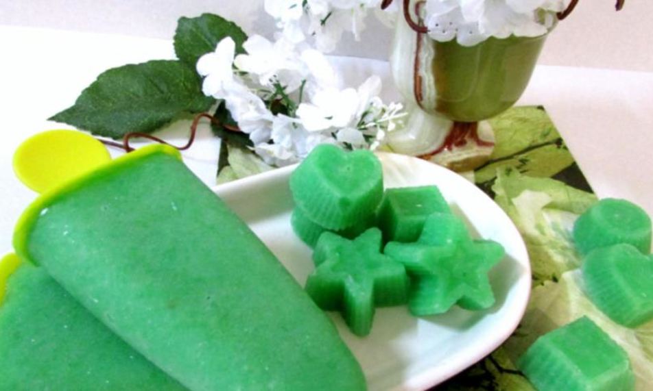 Рецепт огуречный лед с мятным сиропом