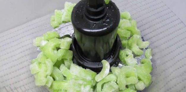 огуречный лед с мятным сиропом