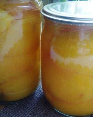 Персики в сиропе