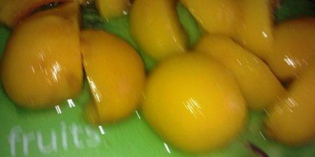 персики в сиропе