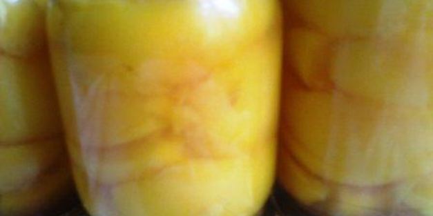 персики в сиропе