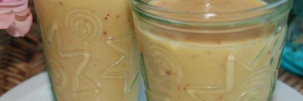 Персиковый витаминный напиток