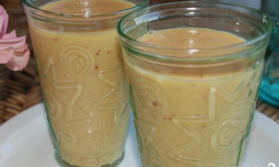 Рецепт персиковый витаминный напиток