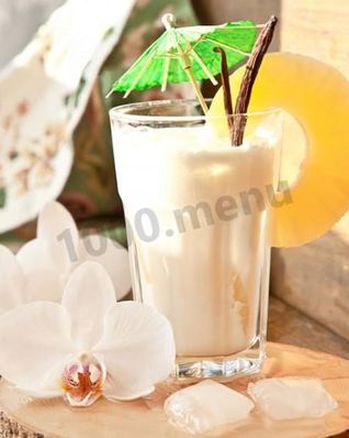 Пина колада безалкогольный коктейль