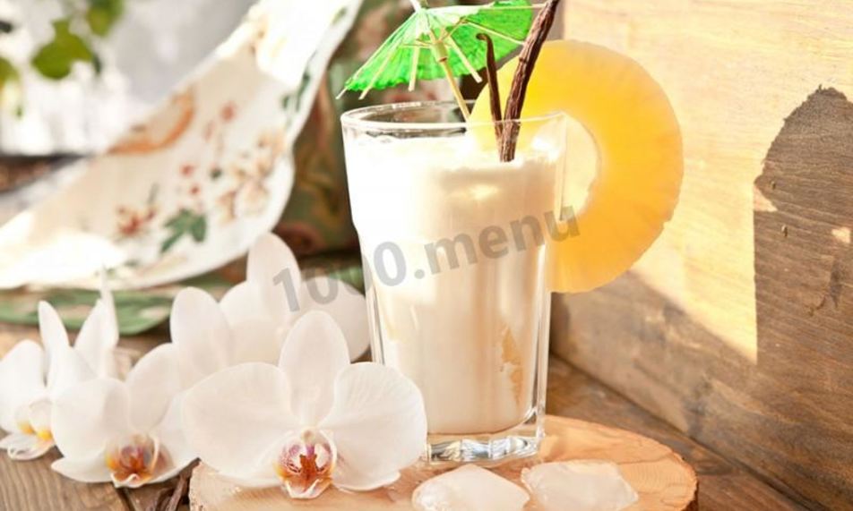 Рецепт пина колада безалкогольный коктейль