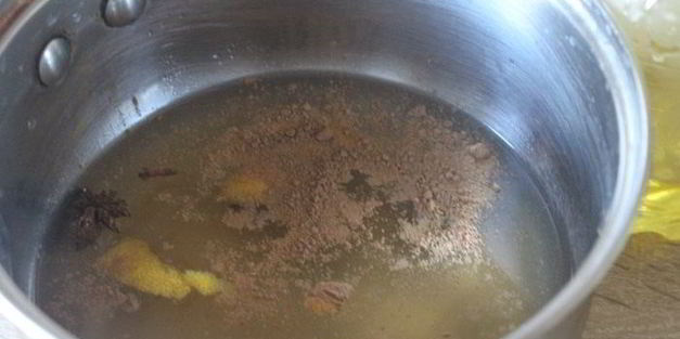 пряный яблочно-лимонный напиток