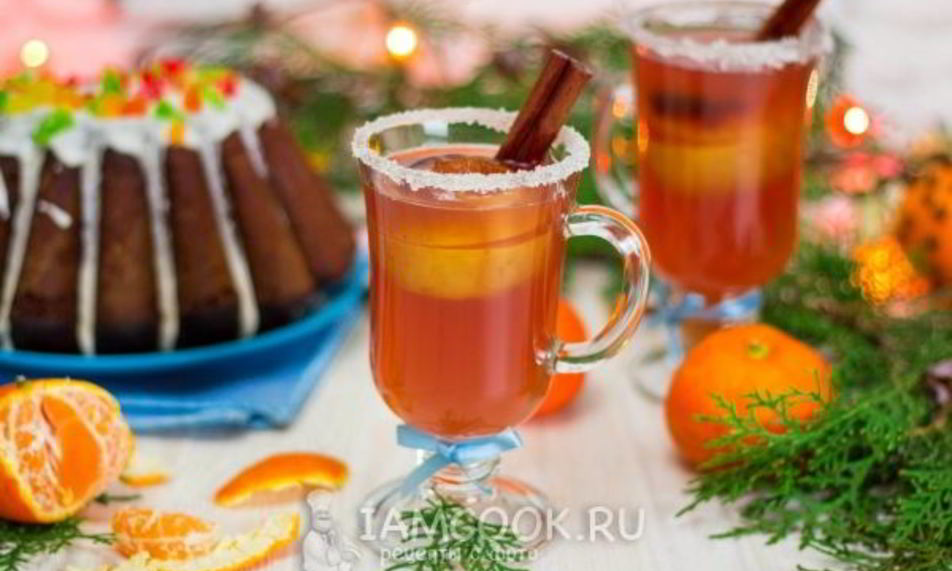 Рецепт пунш безалкогольный рождественский