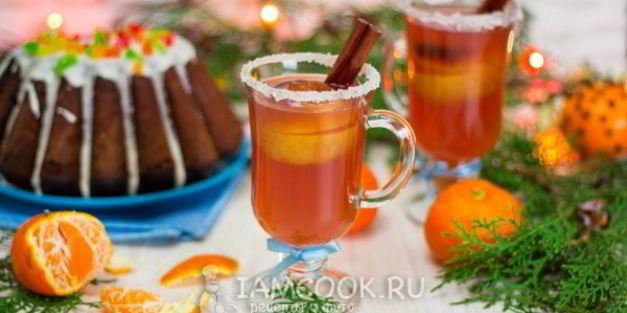 пунш безалкогольный рождественский