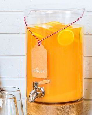 Пунш с апельсинам, лаймом, лимоном и специями