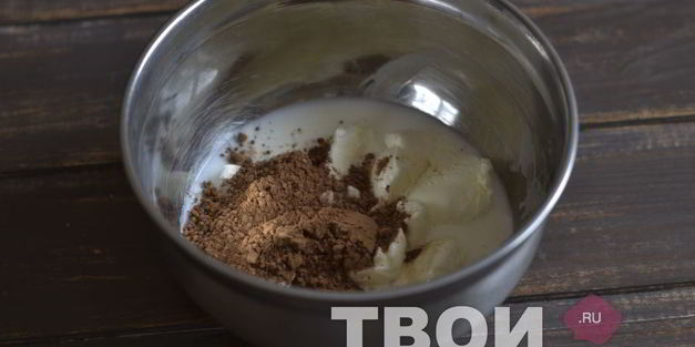 шоколадный коктейль