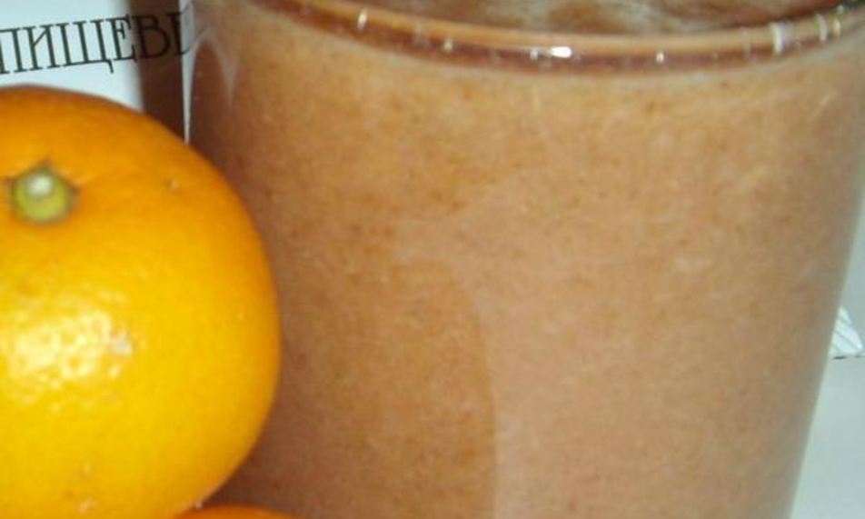 Рецепт цитрусовый коктейль с отрубями