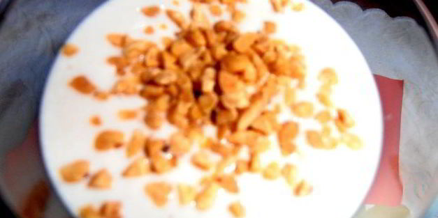 творожный коктейль на завтрак