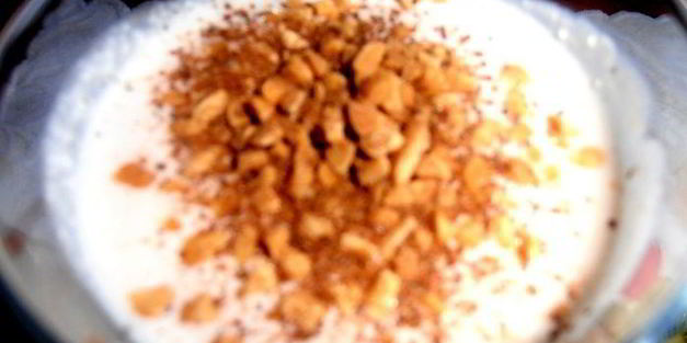 творожный коктейль на завтрак