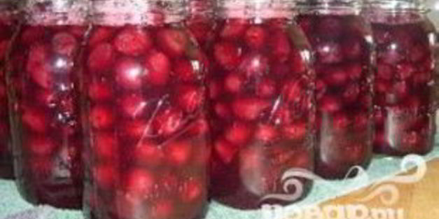 вишневый пунш с лаймом