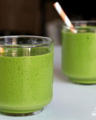 Зеленый витаминный напиток Тропик