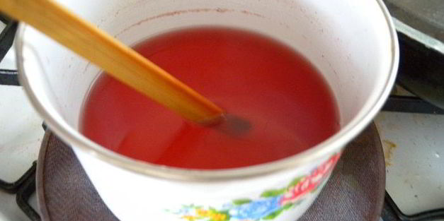 земляничный сироп