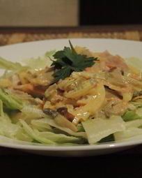 Салаты с грибами