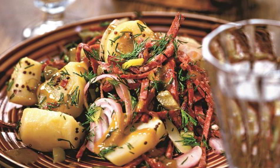 Рецепт немецкий картофельный салат