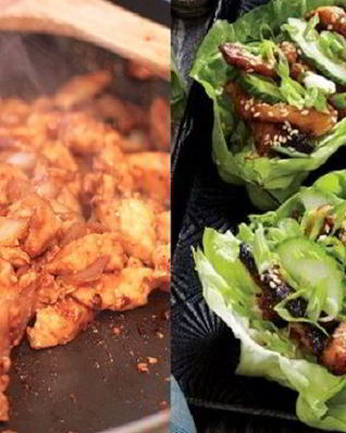 Корейский салат с курицей