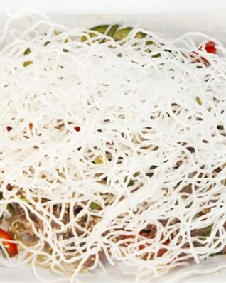 Ледяной китайский салат с говядиной