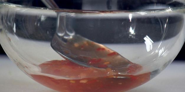 ледяной китайский салат с говядиной