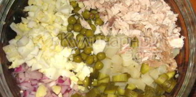 салат оливье