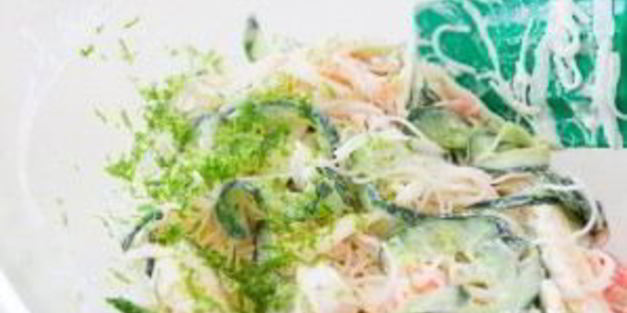 пикантный крабовый салат