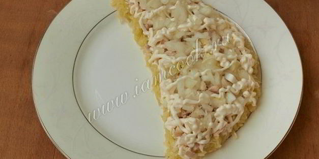 салат апельсиновая долька