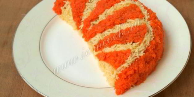 салат апельсиновая долька