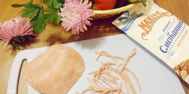 салат бабье лето