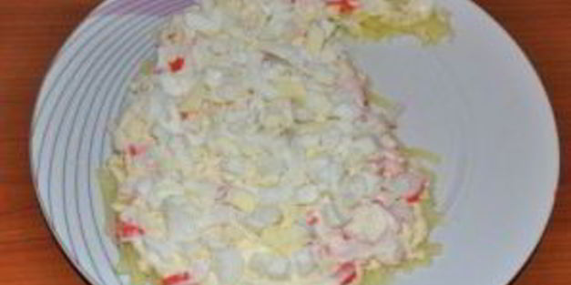 салат дед мороз-красный нос