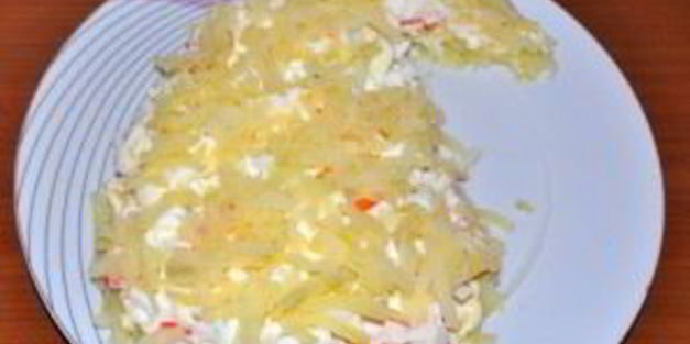 салат дед мороз-красный нос