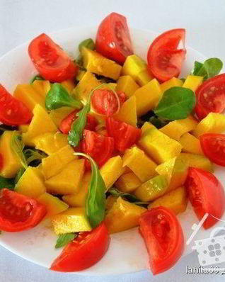 Салат Деликатная экзотика