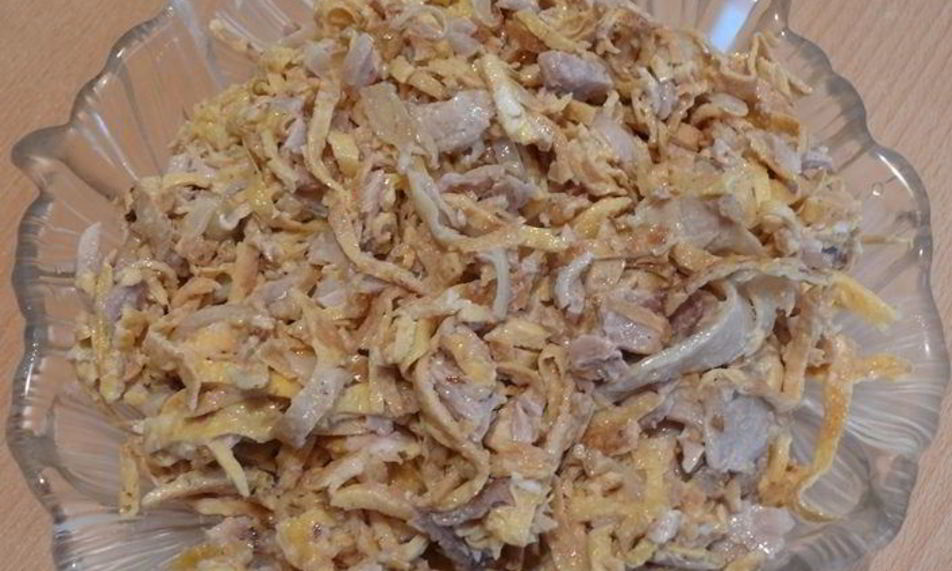 Рецепт салат драная курица