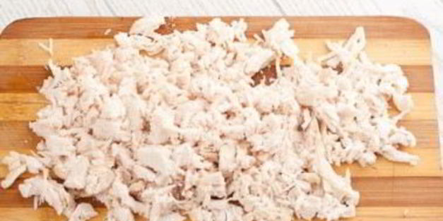 салат драная курица