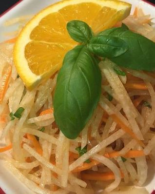 Салат Джикама